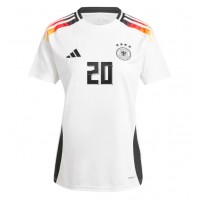 Deutschland Benjamin Henrichs #20 Fußballbekleidung Heimtrikot Damen EM 2024 Kurzarm